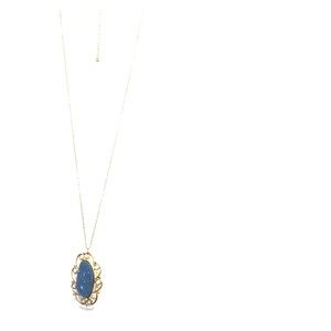 Blue Stone Necklace